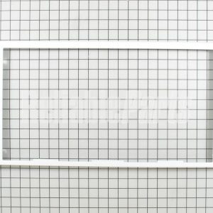 OEM Genuine Part 1 of WB55X10828 - MICROWAVE DOOR FRAME PANEL - WHITE
