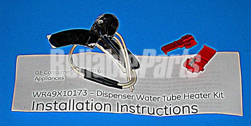 OEM Genuine Part 1 of WR49X10173 - REFERIGATOR DISPENSER WATER TUBE HEATER - Image 3