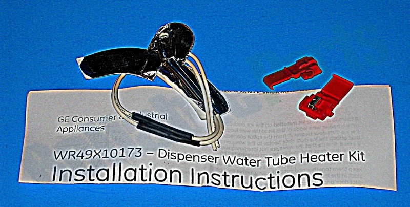 OEM Genuine Part 1 of WR49X10173 - REFERIGATOR DISPENSER WATER TUBE HEATER - Image 5