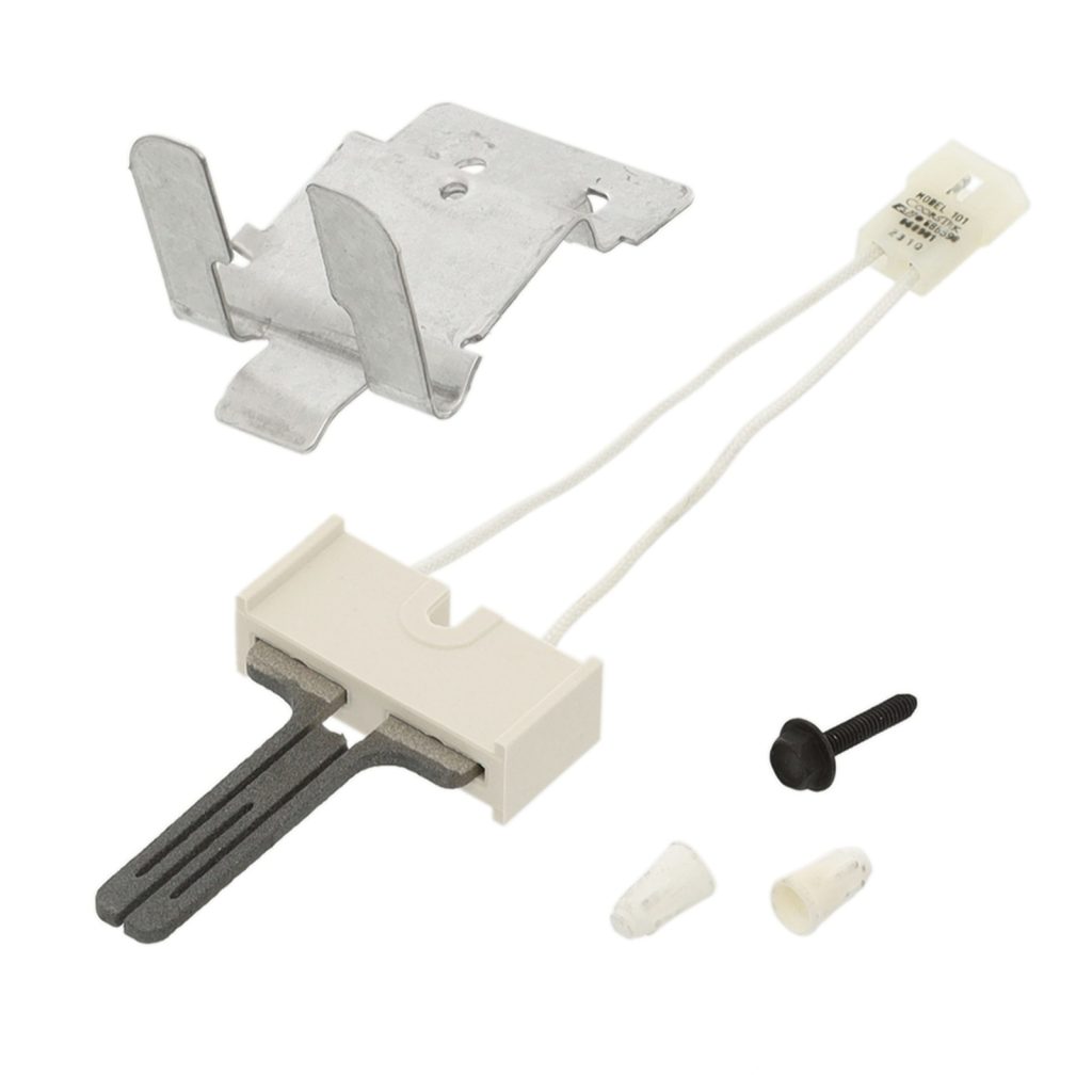 1 of 279311 Whirlpool Dryer Flat Ignitor with Bracket OEM Replacement, NEW FA...