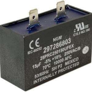 1 of 297286803 Frigidaire Refrigerator Run Capacitor OEM Replacement, NEW FAS...