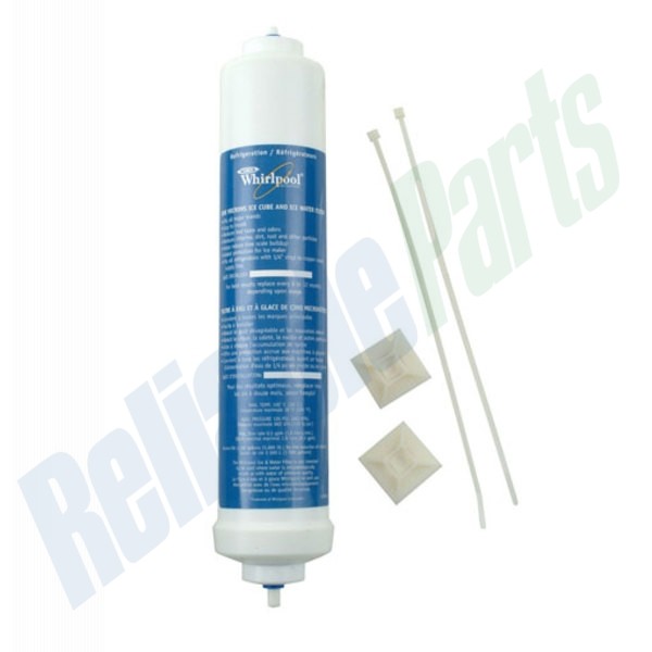1 of 4378411RB Whirlpool Refrigerator In-Line Ice and Water Filter OEM Replac... - Image 10