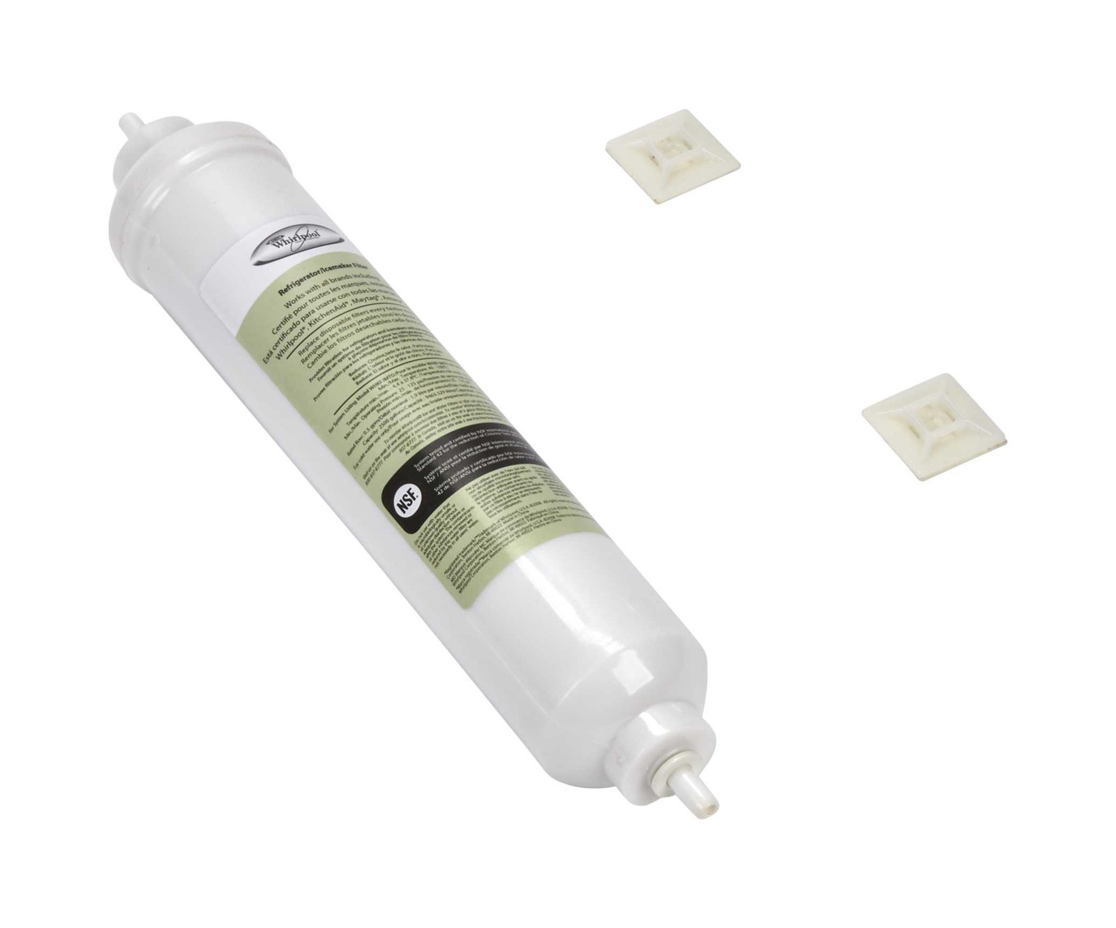 1 of 4378411RB Whirlpool Refrigerator In-Line Ice and Water Filter OEM Replac...