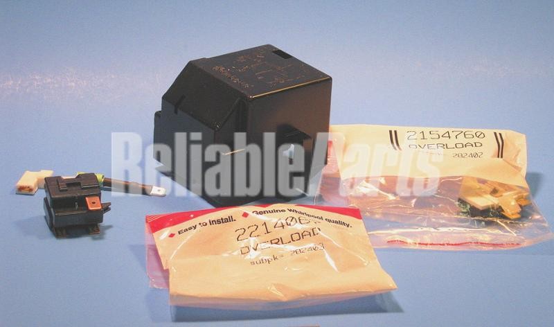 1 of 8201769 Whirlpool Refrigerator Compressor Relay Overload Start Device OE... - Image 5