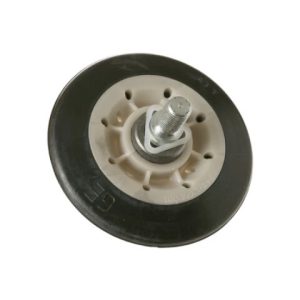 1 of WE03X10016 GE Washer Drum Support Roller & Axle OEM Replacement, NEW FAS...