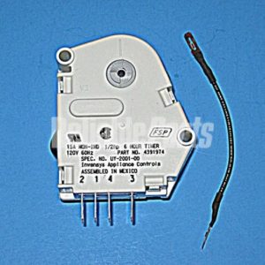 1 of WP4391974 Whirlpool Refrigerator Defrost Timer OEM Replacement, NEW FAST...