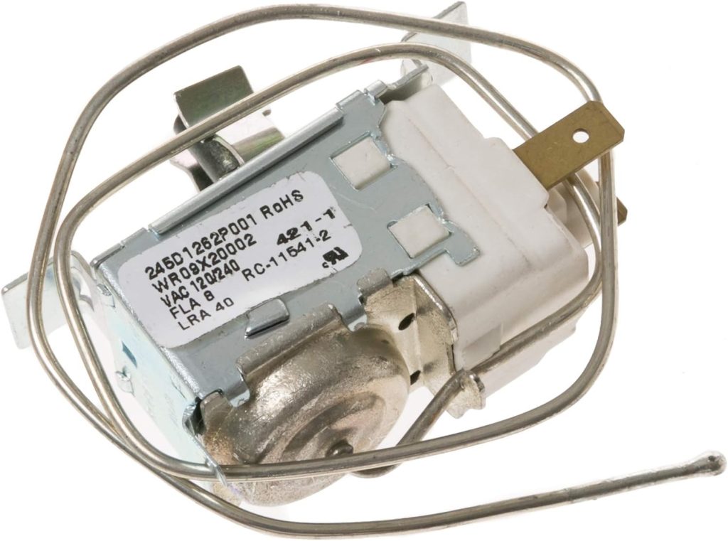 1 of WR09X20002 GE Refrigerator Temperature Cold Control Thermostat OEM Repla...