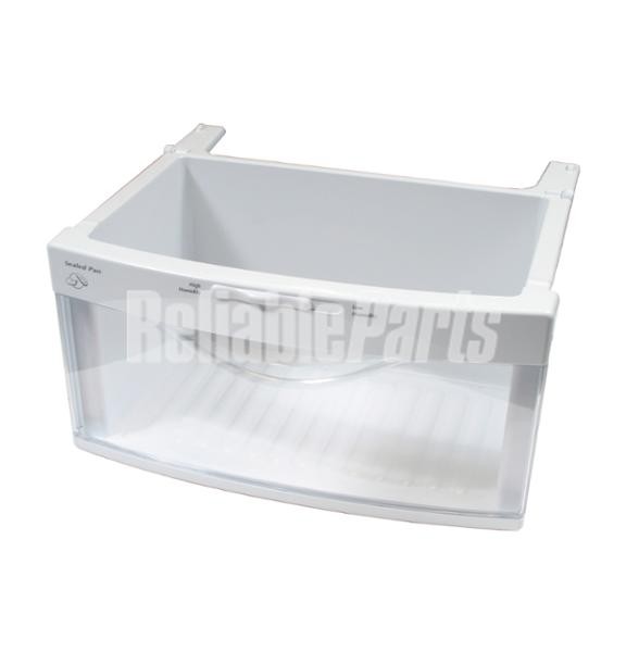 1 of WR32X10524 GE Refrigerator Bottom Meat Pan Assembly OEM Replacement, NEW... - Image 4