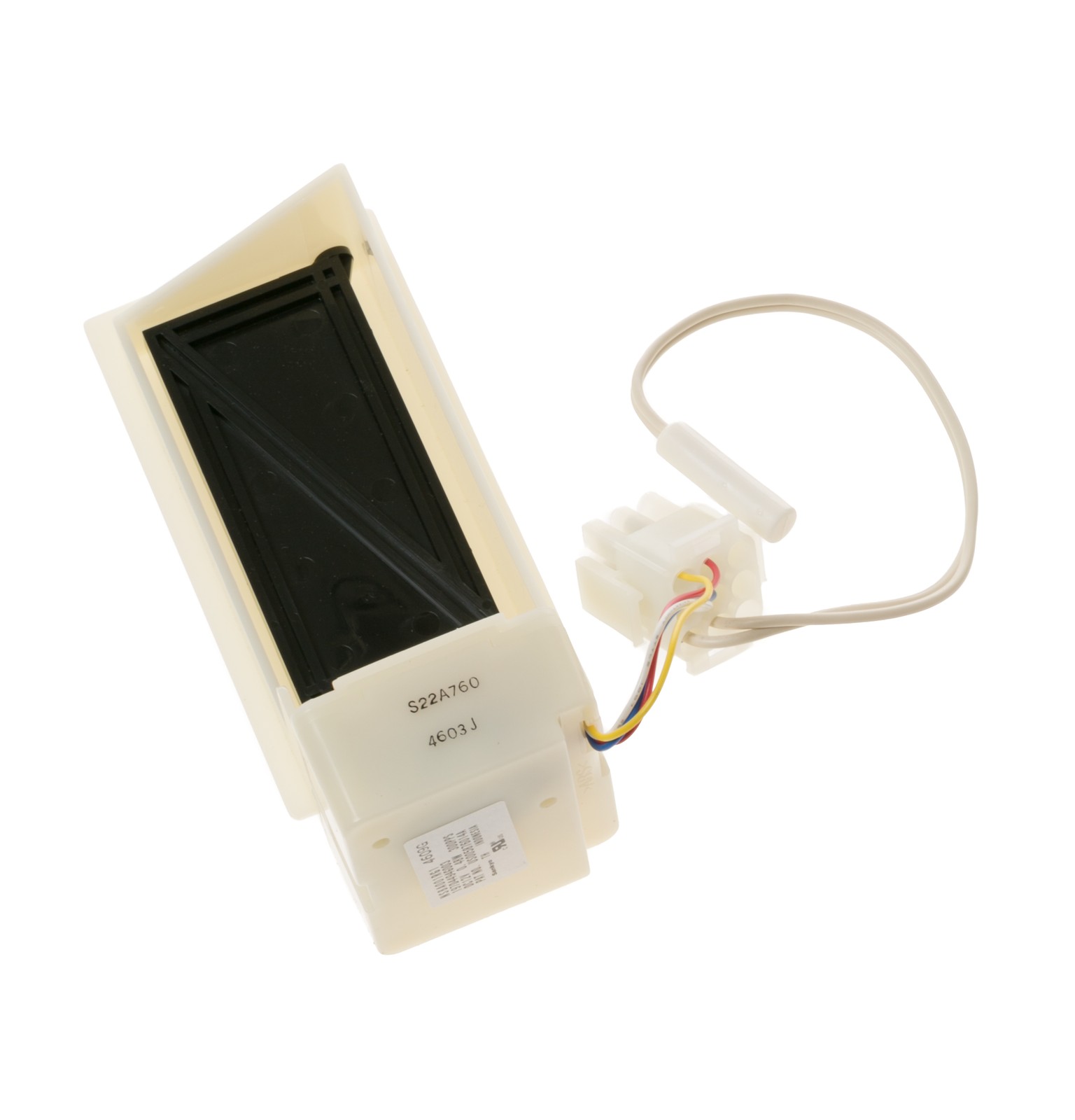 1 of WR60X10215 GE Refrigerator Damper & Thermister Assembly OEM Replacement,... - Image 4