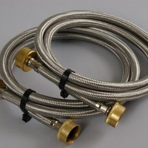 1 of WM-50-185-2 USD Washer Hose Ss Straight 5 Ft OEM Replacement, NEW FAST S...