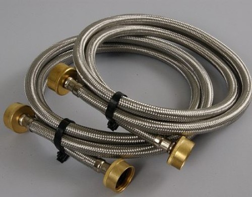 1 of WM-50-185-2 USD Washer Hose Ss Straight 5 Ft OEM Replacement, NEW FAST S...