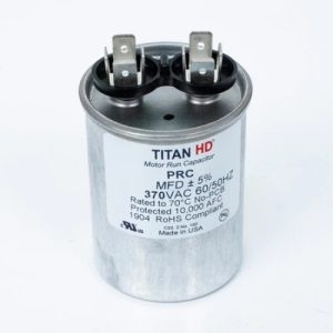 1 of PRC25A Packard Titan HD Run Capacitor 25 MFD 370 Volt Round OEM Replacem...