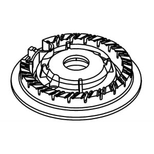 OEM Genuine Part 1 of W11319683 - BURNR-HEAD