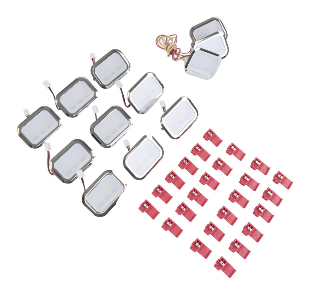 OEM Genuine Part 1 of W11683244 - LED MODULE SERVICE KIT, CHROME, 9+3 LEDS