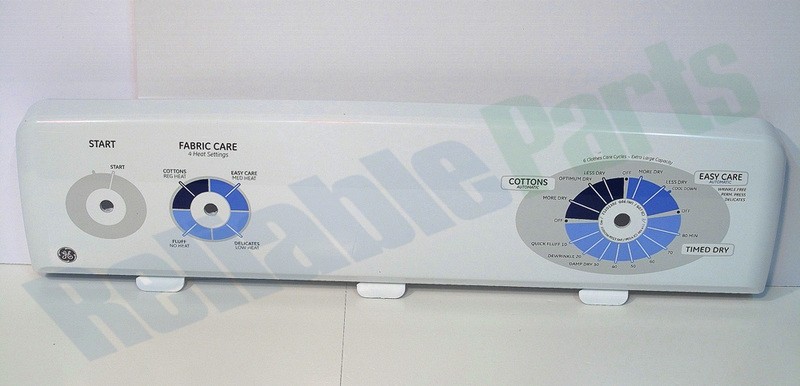 OEM Genuine Part 1 of WE19M1490 - DRYER BACKSPLASH - WHITE - Image 6