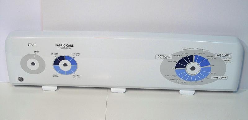 OEM Genuine Part 1 of WE19M1490 - DRYER BACKSPLASH - WHITE