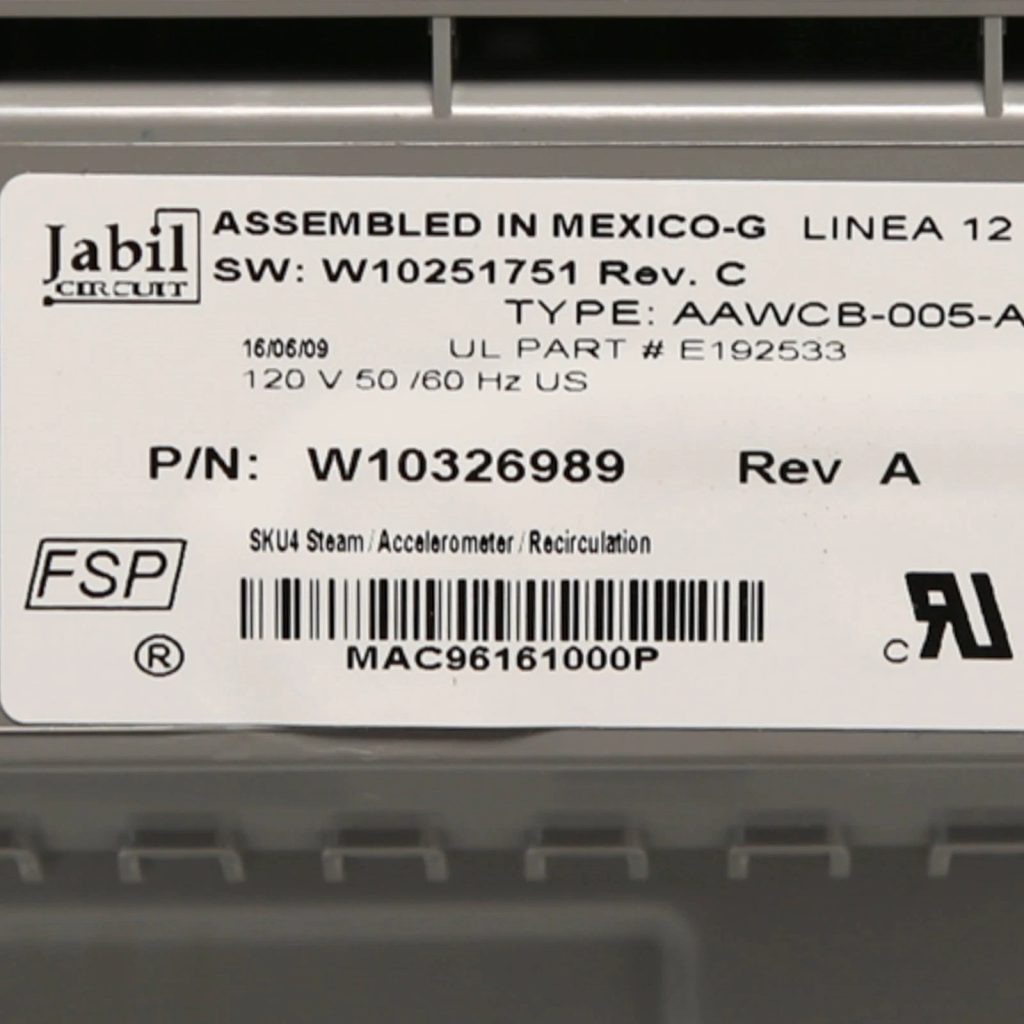 RELIABLE WPW10326989 Factory OEM Fast Ship USA Stock Tested Perfect Fit