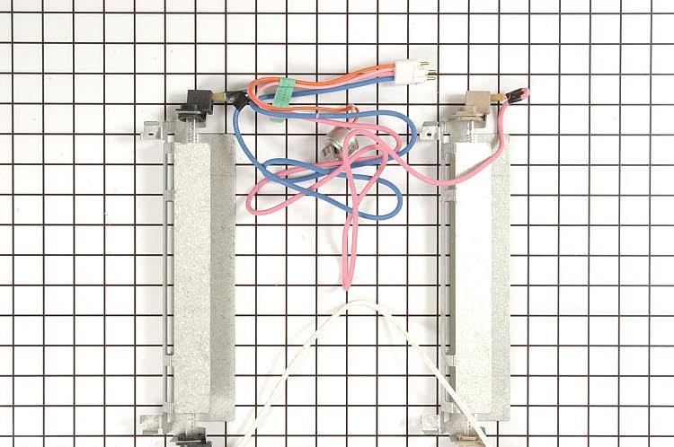 OEM Genuine Part WR51X443 GE Refrigerator Defrost Heater with Bi-metal