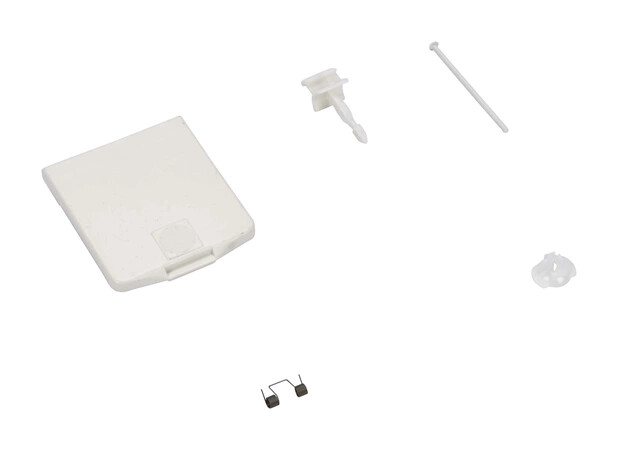1 of 4387043 Whirlpool Door and Latch Kit OEM Replacement, NEW FAST SHIP Fits...