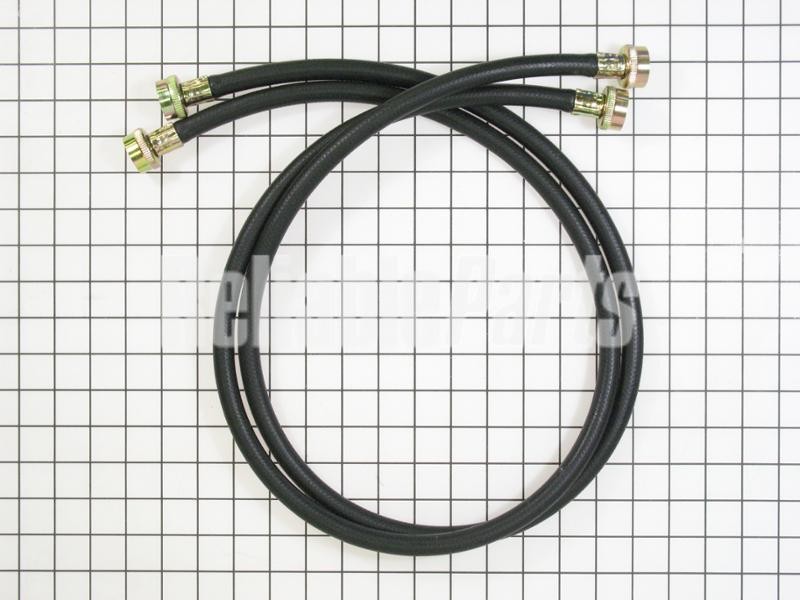 1 of 5304473845 Frigidaire 4Fthoses-Rubber-2Pk OEM Replacement, NEW FAST SHIP... - Image 3