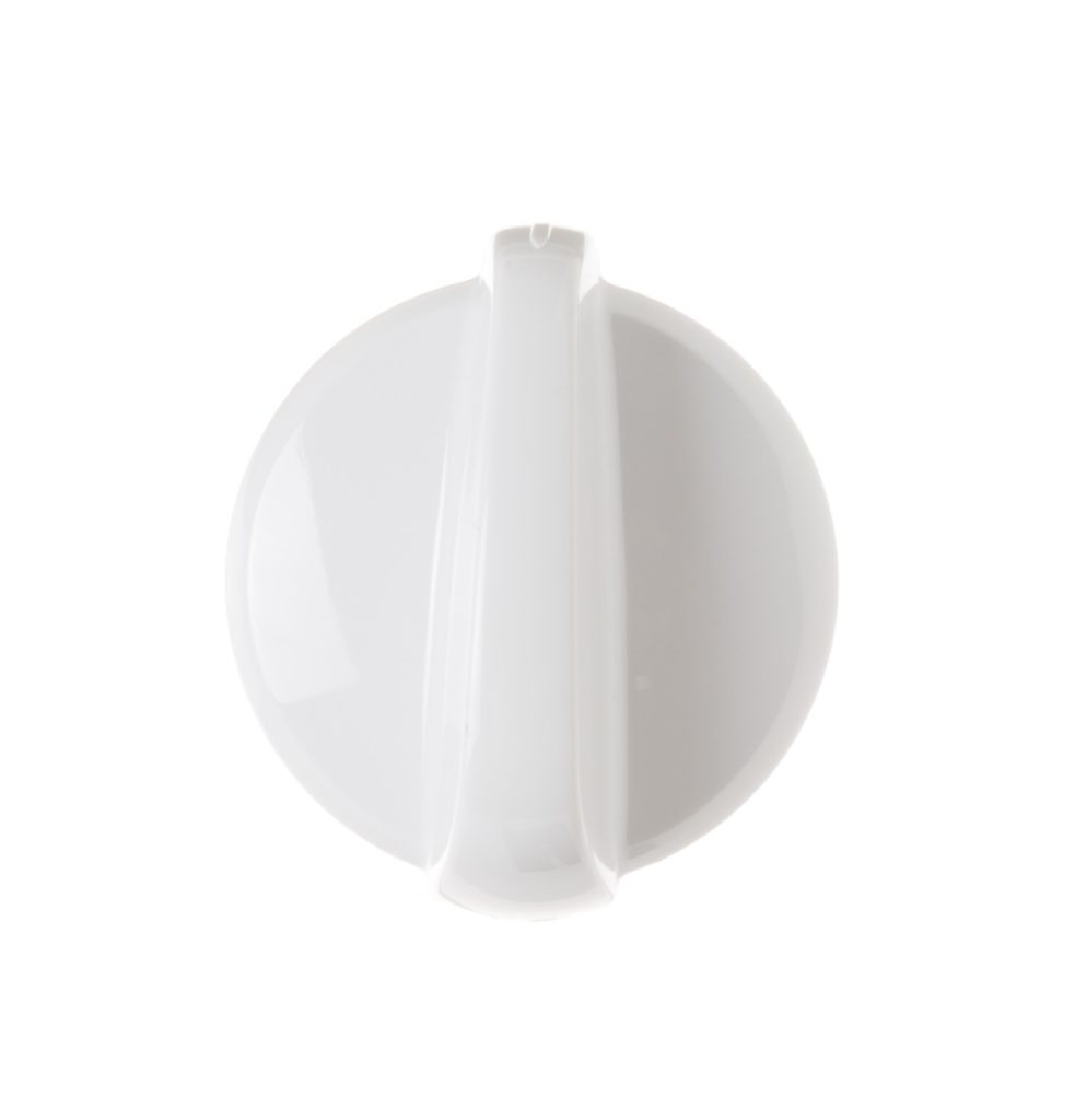 1 of WB03T10282 Knob Infinite (Wh) OEM Replacement, NEW FAST SHIP Fits Many A...