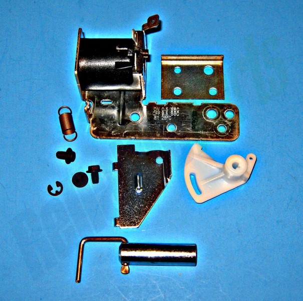 1 of WD21X10060 GE Dishwasher Drain Solenoid and Bracket Kit OEM Replacement,... - Image 11