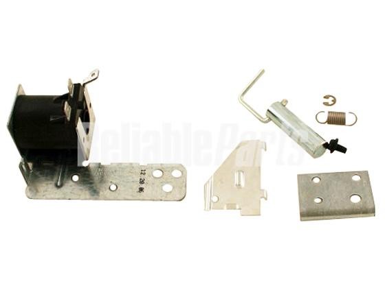 1 of WD21X10060 GE Dishwasher Drain Solenoid and Bracket Kit OEM Replacement,... - Image 4