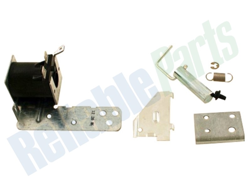 1 of WD21X10060 GE Dishwasher Drain Solenoid and Bracket Kit OEM Replacement,... - Image 7