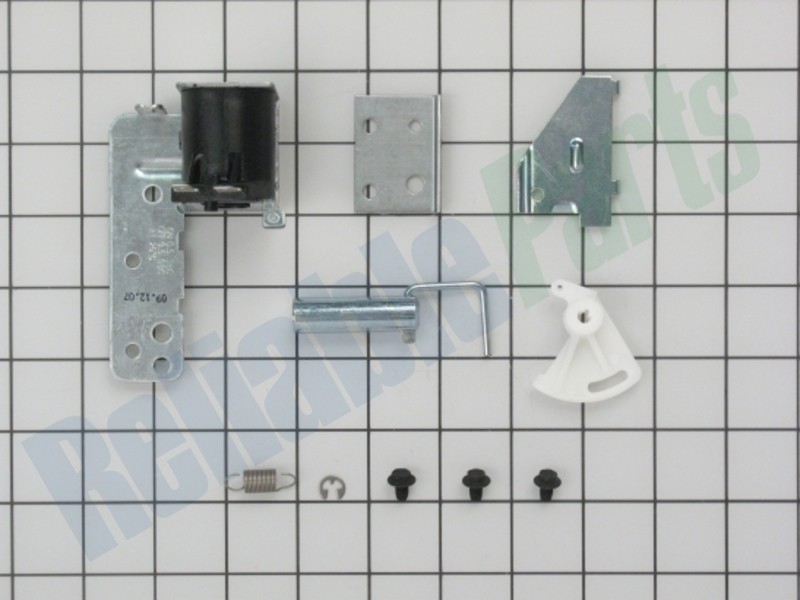 1 of WD21X10060 GE Dishwasher Drain Solenoid and Bracket Kit OEM Replacement,... - Image 8