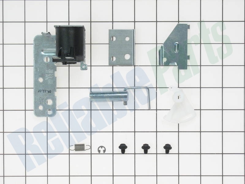 1 of WD21X10060 GE Dishwasher Drain Solenoid and Bracket Kit OEM Replacement,... - Image 10