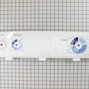 1 of WE19M1678 GE Backsplash Control Panel White OEM Replacement, NEW FAST SH...