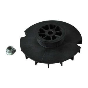 1 of WH03X32218 GE 1/3 Hp Motor Pulley & Nut OEM Replacement, NEW FAST SHIP F...