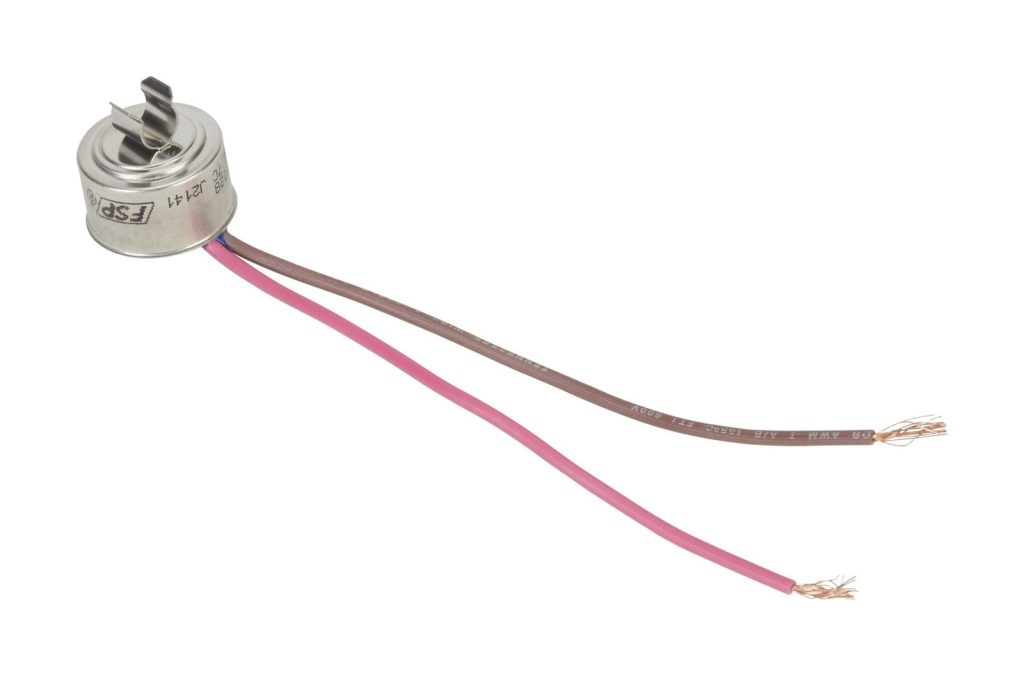 1 of WP4387503 Whirlpool Bimetal Refrigerator Defrost Thermostat OEM Replacem...