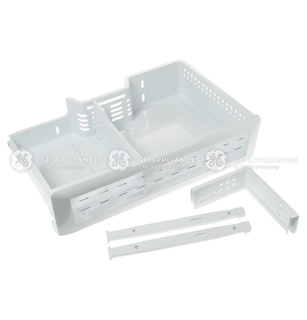 1 of WR32X26451 GE Refrigerator Freezer Bin OEM Replacement, NEW FAST SHIP Fi...