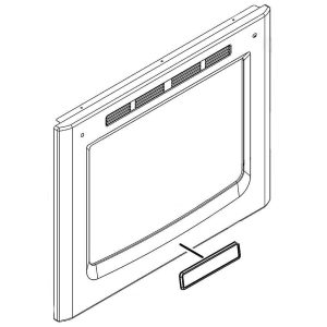 OEM Genuine Part 1 of W10906445 GLASS-DOOR
