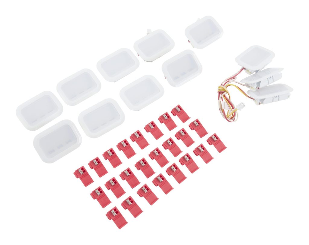OEM Genuine Part 1 of W11683243 - LED MODULE SERVICE KIT, WHITE, 9+3 LEDS