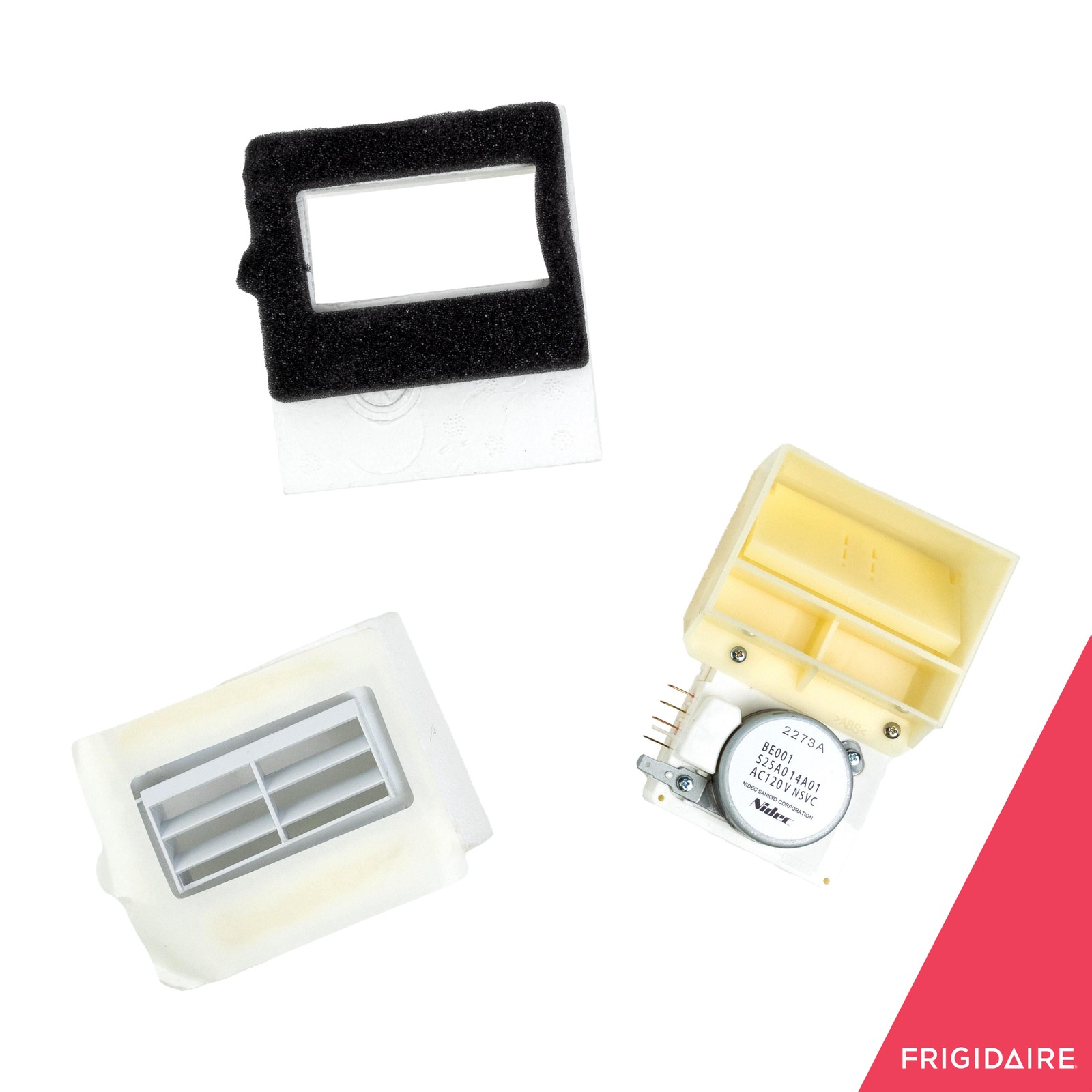 1 of 242303001 Frigidaire Refrigerator Damper Assembly OEM Replacement, NEW F... - Image 4