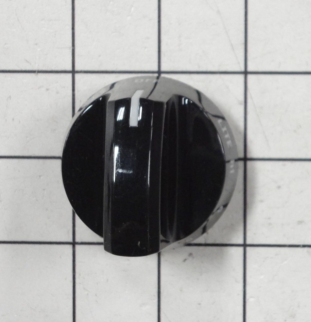 316543907 KNOB TOP VALVE BLACK OEM