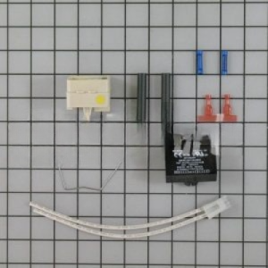 1 of 5304491941 Frigidaire Refrigerator Relay and Plug Starter Kit OEM Replac...