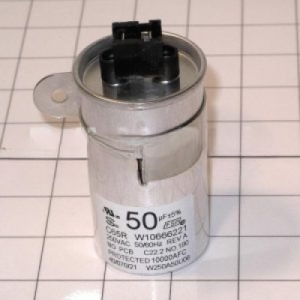 1 of W10804664 Whirlpool Motor Run Capacitor OEM Replacement, NEW FAST SHIP F...