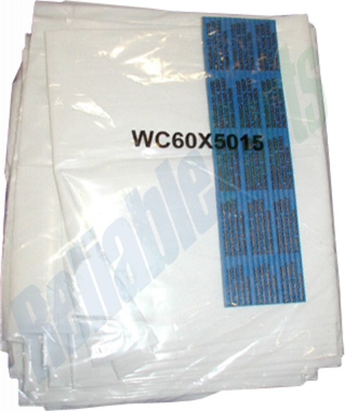 1 of WC60X5015 GE 12" Trash Compactor Bags 12 Pack OEM Replacement, NEW FAST ... - Image 6