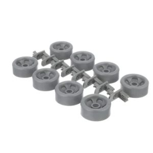 1 of WD35X21041 GE Dishwasher Lower Rack Kit 8 Pack OEM Replacement, NEW FAST...