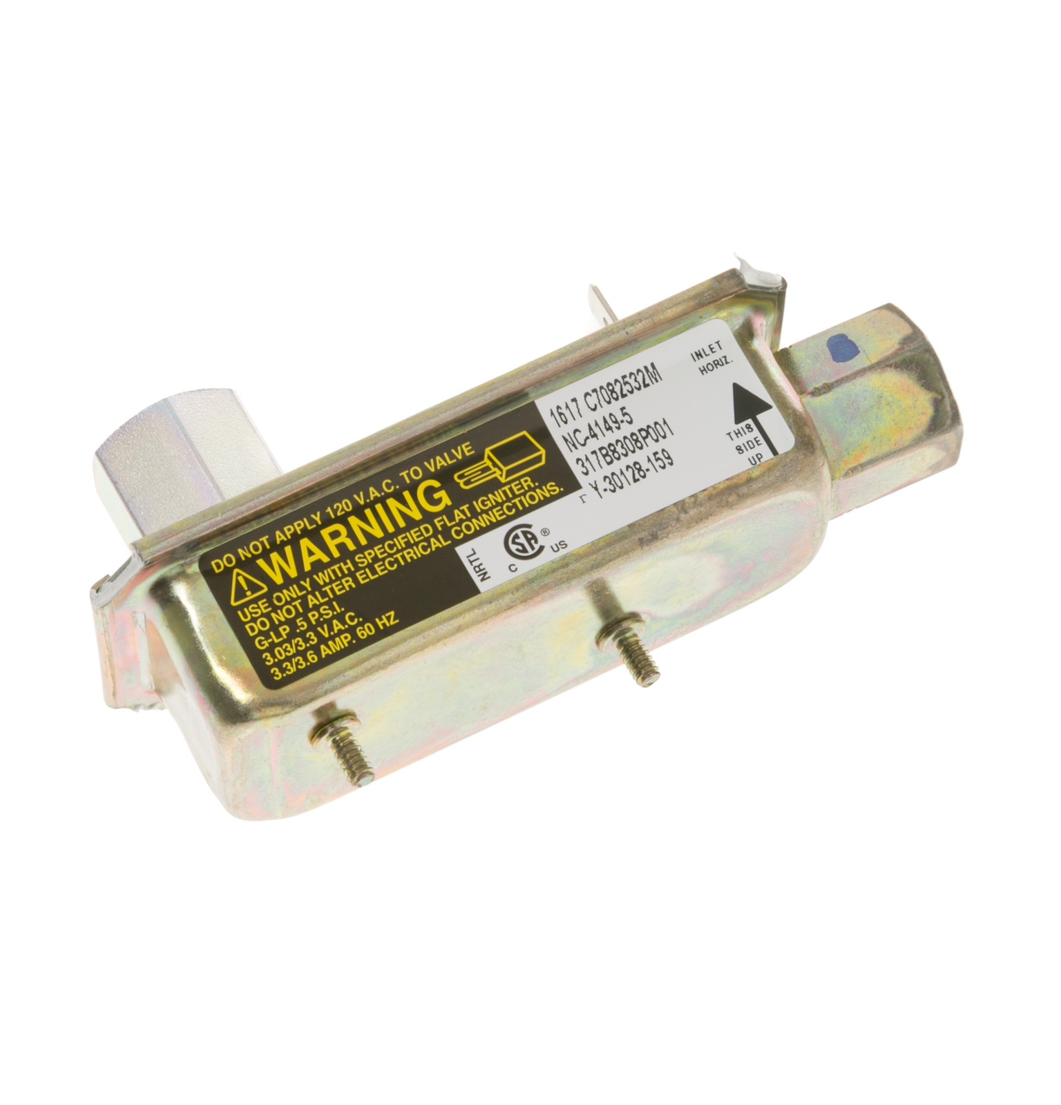 WB21K10161 GE Range Control Valve Assembly Genuine OEM Part. - Image 4