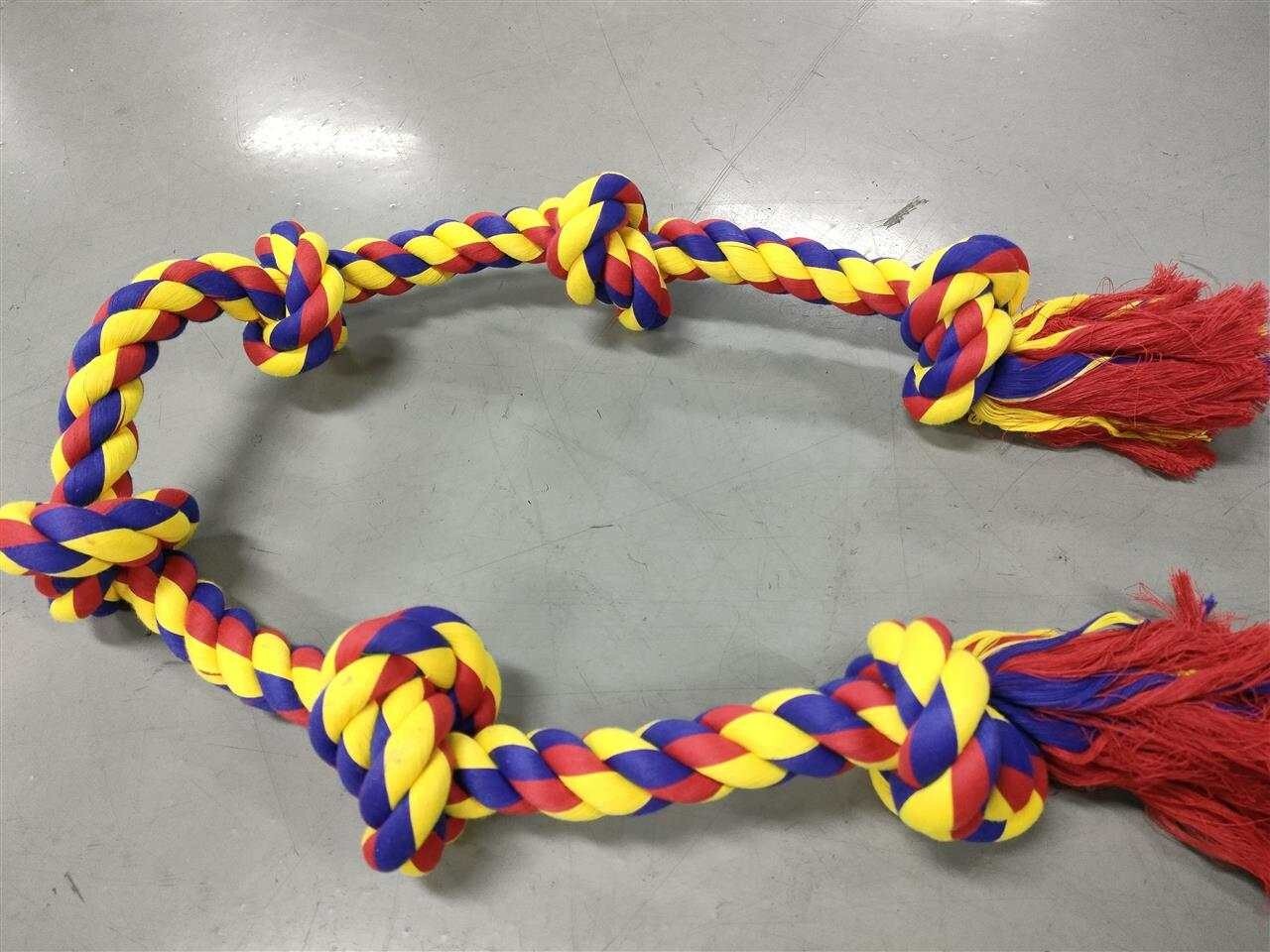 Big knots XXXL Unbreakable Dog Rope Toy for Large Breeds - BLINCOO Elite 48" - Image 12