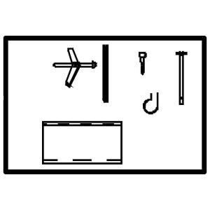 OEM Genuine Part 1 of 5304513469 - MOUNTING KIT