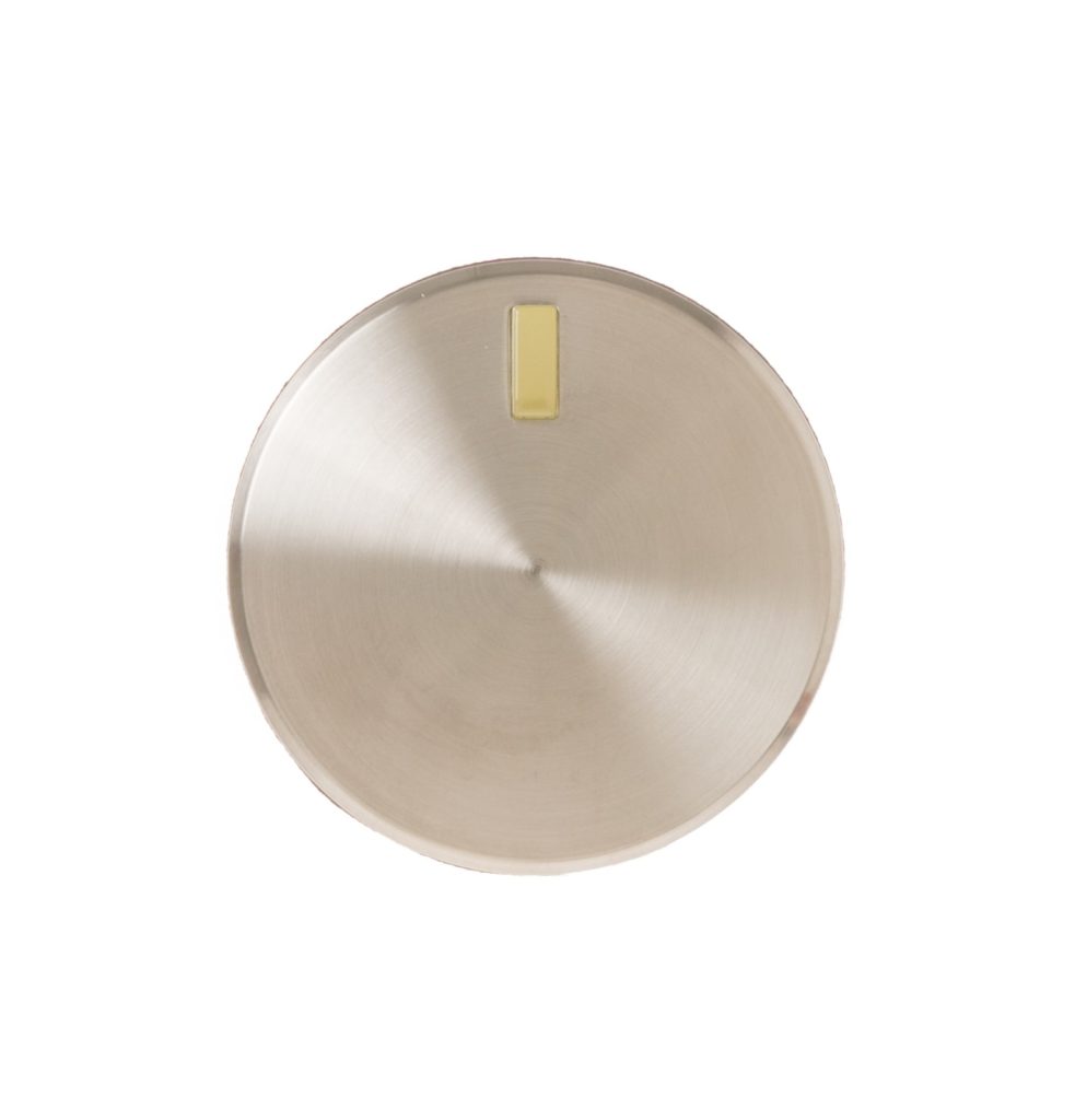 OEM Genuine Part 1 of WB03X24360 - RANGE KNOB - STAINLESS STEEL