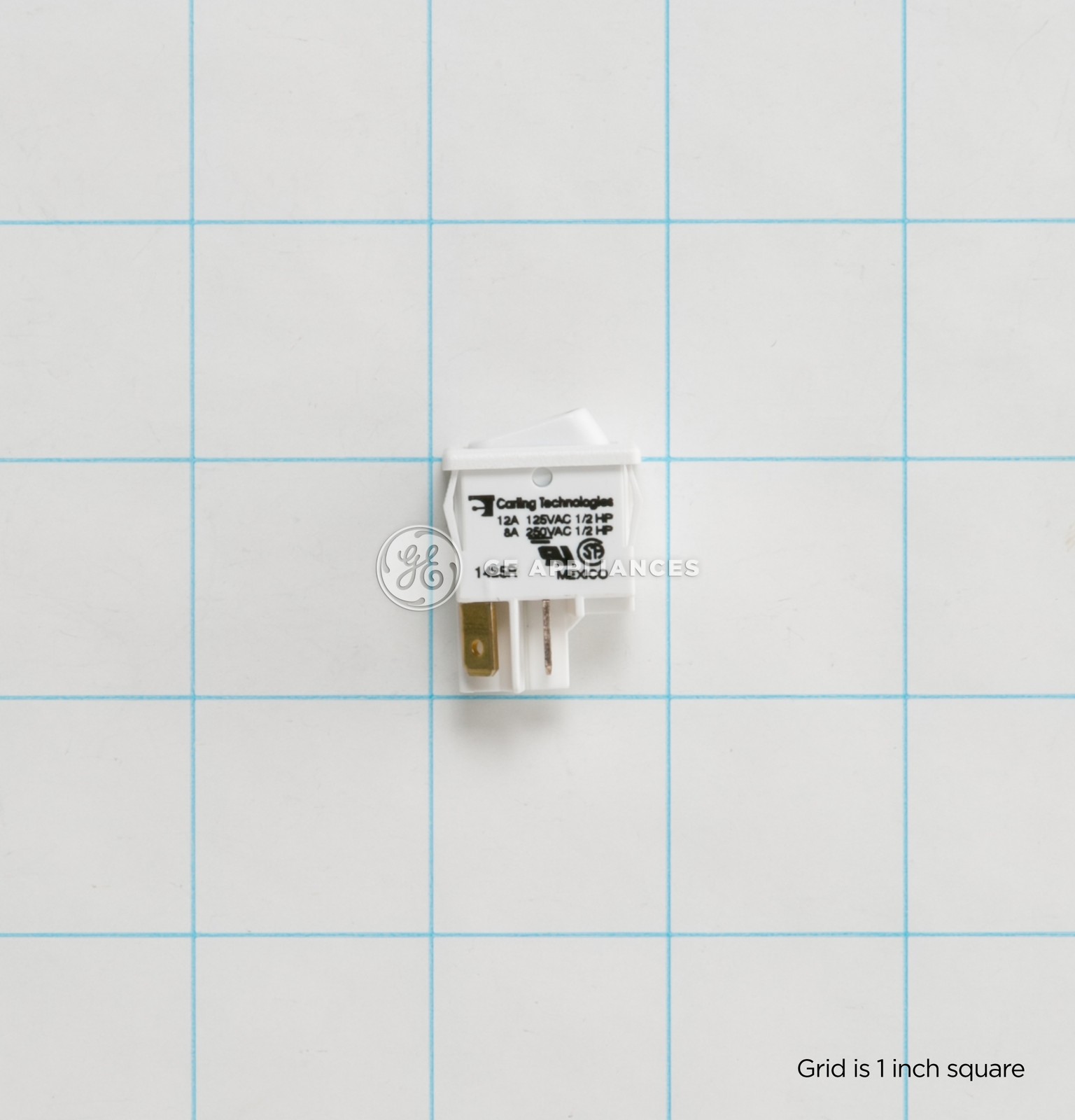OEM Genuine Part 1 of WB24T10167 - SWITCH ROCKER ELEM (WH) - Image 5