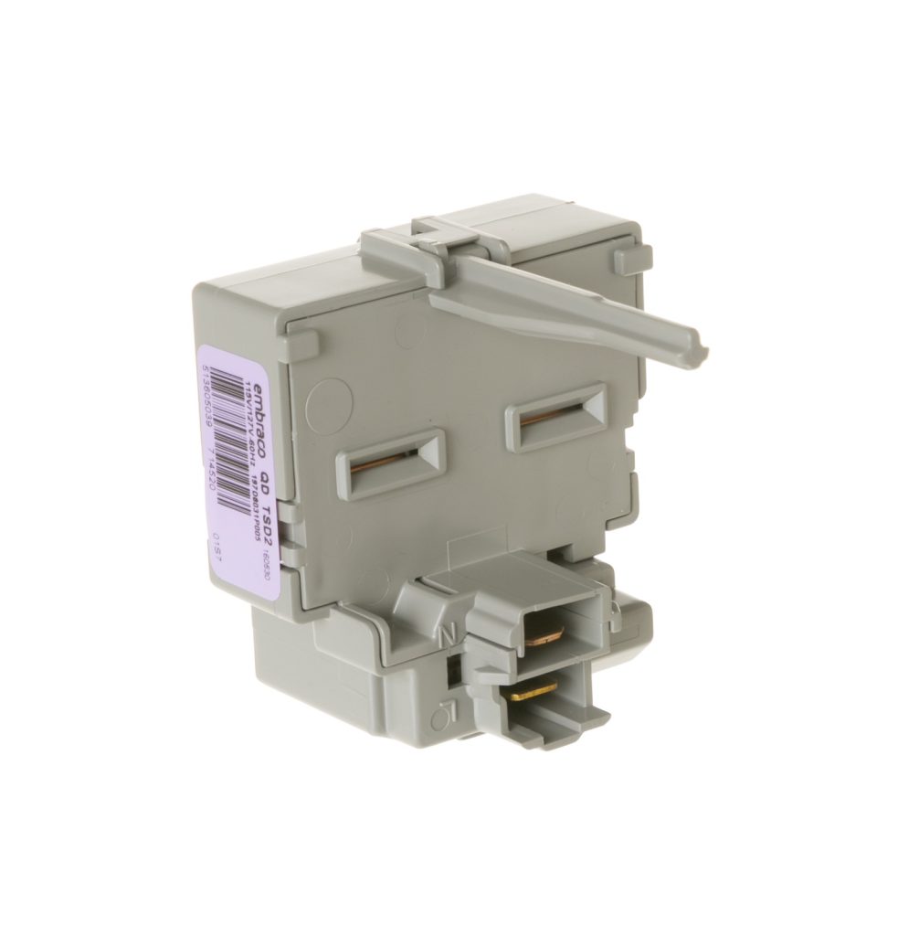 OEM Genuine Part 1 of WR08X22874 - REFRIGERATOR RELAY & OVERLOAD KIT