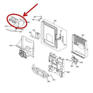 OEM Genuine Part 1 of WR30X28731 - ICEMAKER