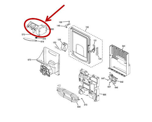 OEM Genuine Part 1 of WR30X28731 - ICEMAKER